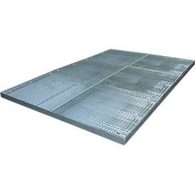 Bauer, Bauer® Flach-Auffangwanne aus Stahl, HxBxT 78 x 2.850 x 1.900 mm