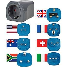 BRENNENSTUHL, Brennenstuhl 1508160 Reiseadapter 7er Set 1508160