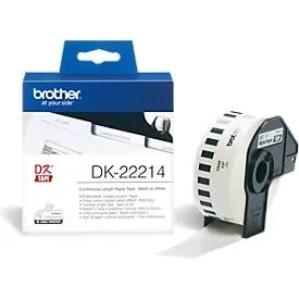 PTOUCH, PTOUCH Endlos-Etiketten 12mmx30.48m DK-22214 QL-500/550 Papier Rolle