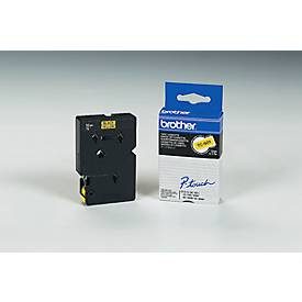 PTOUCH, PTOUCH Band, laminiert schwarz/gelb TC-601 PT-3000 12 mm