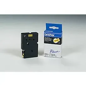 PTOUCH, PTOUCH Band, laminiert schwarz/gelb TC-691 PT-3000 9 mm