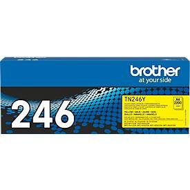 Brother, Brother Toner TN-246Y TN246Y Original Gelb 2200 Seiten
