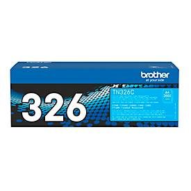 Brother, Original Tonerpatrone XL cyan Brother TN-326C