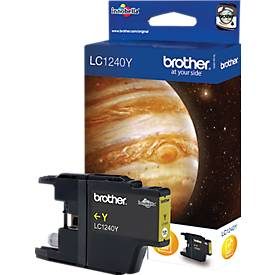 Brother, BROTHER Tintenpatrone yellow LC-1240Y MFC-J6510DW 600 Seiten