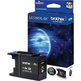 Brother, BROTHER Tintenpatrone HY schwarz LC-1280BK MFC-J6510DW 2400 Seiten