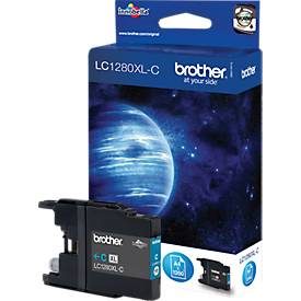 Brother, BROTHER Tintenpatrone HY cyan LC-1280C MFC-J6510DW 1200 Seiten