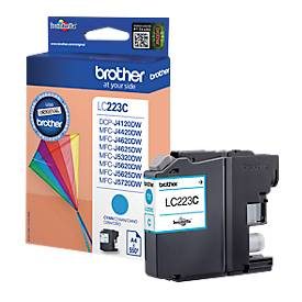 Brother, BROTHER Tintenpatrone cyan LC-223C MFC-J5620DW 550 Seiten