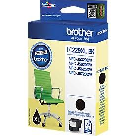 Brother, BROTHER Tintenpatrone schwarz LC-229XLBK MFC-J5720DW 2400 Seiten