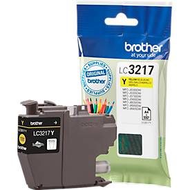 Brother, BROTHER Tintenpatrone yellow LC-3217Y MFC-J6530DW 550 Seiten