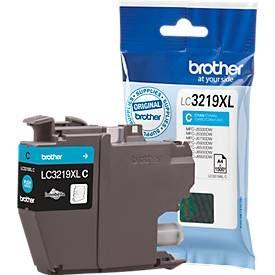 Brother, BROTHER Tintenpatrone XL cyan LC-3219C MFC-J6530DW 1500 Seiten
