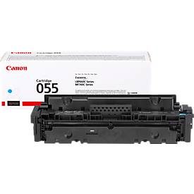 Canon, Canon -  Toner-Modul 055 cyan CRG 055 C LBP663/MF742 2100 Seiten, One Size