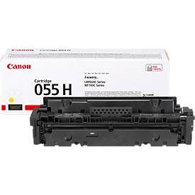 Canon, CANON Toner-Modul 055H yellow CRG 055 YH LBP663/MF742 5900 Seiten