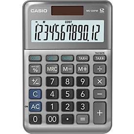 Casio, Casio Tischrechner MS-120FM 12-stelliges Display Grau