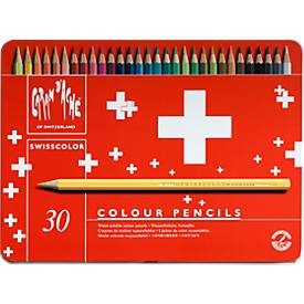 Caran d'Ache, CARAN D'ACHE Farbstifte Swisscolor 1285.73 ass. 30 St&uuml;ck