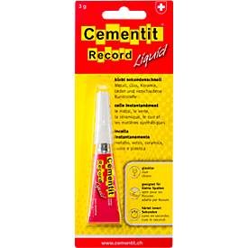 Cementit, Cementit Record Sekundenkleber Liquid (3g)