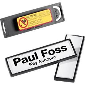 DURABLE, DURABLE Namensschild Clip-Card 67x17mm 813201 25 St&uuml;ck