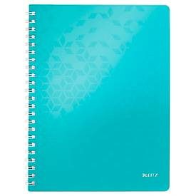 Leitz, LEITZ Spiralblock WOW A4 46370051 eisblau 80 Blatt