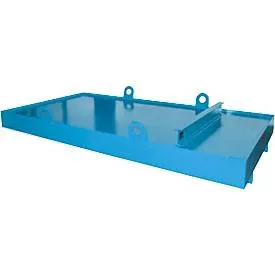 Bauer, Bauer® Auffangwanne aus Stahl für Container, HxBxT 560 x 3.300 x 2.030 mm, Auffangvolumen 1.276 l, lichtblau