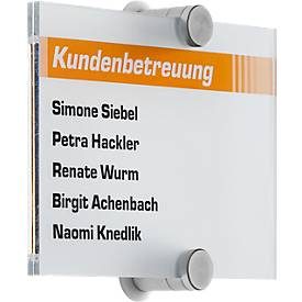 DURABLE, DURABLE Türschild Acrylglas 14,8 x 10,5 cm