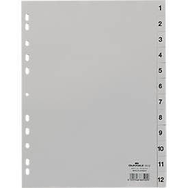 DURABLE, DURABLE Register 6512 Grau DIN A4 23 x 29,7 cm
