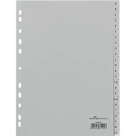 DURABLE, DURABLE Register grau A4 6508/10 A-Z
