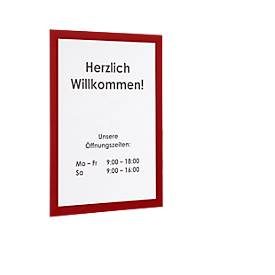 DURABLE, DURABLE DURAFRAME DIN A4 Magnetischer Inforahmen Rot 4882-03 10 Stück