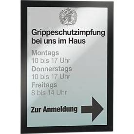 DURABLE, DURABLE DURAFRAME A4 Rahmen 488201 236 x 3 x 323 mm Schwarz