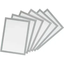 Durable Inforahmen Duraframe, DIN A3, silber, 6 Stück