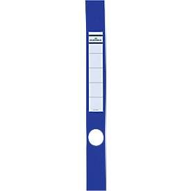 DURABLE, DURABLE ORDOFIX Selbstklebende Ordneretiketten 60 x 390 mm Blau 10 Stück