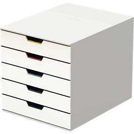 DURABLE, DURABLE Box VARICOLOR Mix 5 A4-C4 762527 farbig 5 F&auml;cher