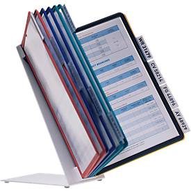 DURABLE, DURABLE Displaysystem VARIO Table 10 557000 farbig, 10 Sichttafeln A4