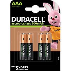 DURACELL, DURACELL Recharge Ultra PreCharged DX2400 AAA, 850 mAh, 1.2V 4 St&uuml;ck
