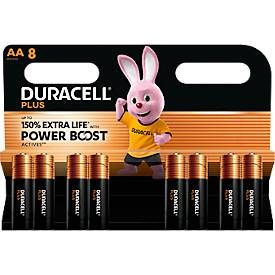 DURACELL, Duracell Batterien Plus 100 AA 1.5 V 8 Stück