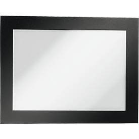 DURABLE, DURABLE Sichtfenster Duraframe 4870/01 schwarz, selbstklebend 2 Stk.