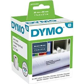 DYMO, DYMO Adress-Etiketten S0722400 permanent 89x36mm