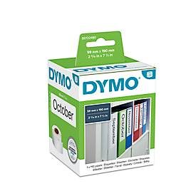 DYMO, Dymo - Rollenetiketten, 190 mm x 59 mm, permanent, Weiss, One Size