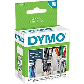 DYMO, DYMO Universal-Etiketten S0722530 non-perm. 25x13mm 1000 St&uuml;ck