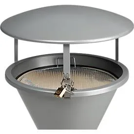 VAR, Dach für VAR® Standascher CLASSIC, Stahl, silber