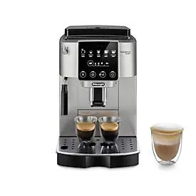 De'Longhi Kaffeevollautomat Magnifica Start ECAM 220.30.SB, für Bohnen/Pulver, 1450 W, bis 1,8 l/250 g, Milchaufschäumer, silber-schwarz