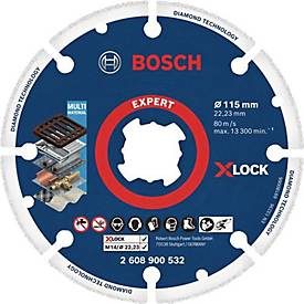 Bosch Accessories, Bosch Accessories 2608900533 X-LOCK Diamanttrennscheibe Durchmesser 125 cm Bohrungs-Ø 22.23 mm Metall 1 St.