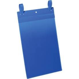 DURABLE, Durable Gitterboxtasche 175007 A4 Hochformat Dunkelblau 50 Stück