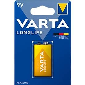 VARTA, VARTA Batterie 4122101411 Longlife, 9V/LR61, 1 St&uuml;ck