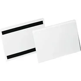Etikettentasche HARD COVER magnetisch A5 quer