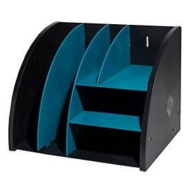 Exacompta, EXACOMPTA Desktop Organizer NEO DECO 394505D schwarz/blaugr&uuml;n