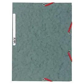 Exacompta, EXACOMPTA Gummibandmappe A4 55511E grau