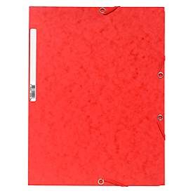 Exacompta, EXACOMPTA Gummibandmappe A4 55505E rot