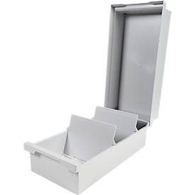 Exacompta, EXACOMPTA Karteikasten A6 51240D grau