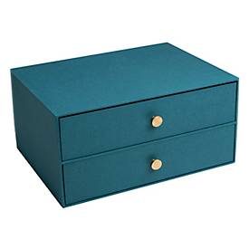 undefined, EXACOMPTA Schubladenbox OfficeByMe A4+ 30603E blau 2 Schubladen