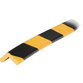 Eckschutzprofil Typ E, lfm., gelb/schwarz