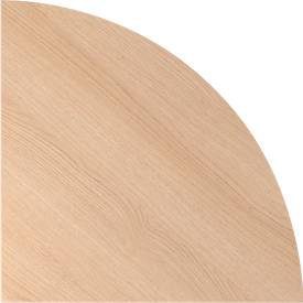 LIVIQUE, Anbautisch Office Braun Holz 80 cm - Farbe: eiche - Material: Holzwerkstoff - Anbautisch